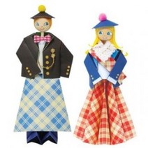 GMD483232세계민속의상 인형 만들기10 (영국) (SJ)