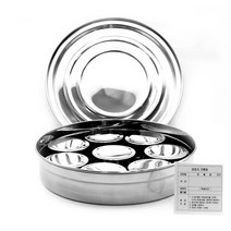 국내27종 원형 보존식용기 8P 140g, 스텐, 8개
