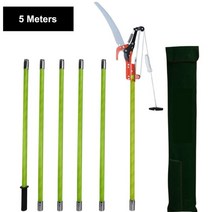 수목전지 가지치기 나무접목기 특수가위 장대 톱 왕복 톱 핸드 툴 pruner 정원 목공 greenworks 높은 분기 가위 가지 치기 연장 과일 나무, 5M 가위 톱