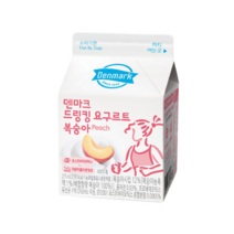 덴마크 드링킹요구르트 복숭아 275mLx5팩/냉장무배