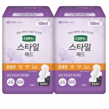 디펜드 스타일패드 여성용 참숯 중용량24p - 2개, 15개, 24매