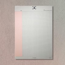 나awsme_안중근 손도장 태극기 모눈 코넬 B5 대형 메모지 디자인소품 한국굿즈 감성 인테리어 외국인선물 기념품 관광 문구 여행♥awesome, ♥assur