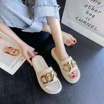 폭신폭신 골드장식 러블리 여성 슬리퍼 wbk