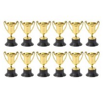 트로피 컵 미니 어워드 수상 골드 골든 위너 상 축구 스포츠 파티 월드 수상, Assorted Color