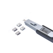 스마트키퍼 CL04PKGY USB C타입 포트락 그레이 미니키 포함 장금장치