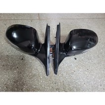 제네시스 백미러 제네시스BH 백미러 제네시스 사이드미러 14핀 검정 중고품, 운전석