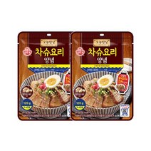 소문난 오늘밥상 차슈요리양념 120G x2개 1세트 오뚜기 홈파티음식 캠핑요리 엄마손맛 캠핑필수품 풍미업 완내스 모에모에큥, 2개