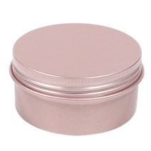 알루미늄 틴케이스 80ml 핑크/원형 캔들 립밤 용기