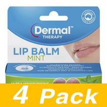 더말테라피 립 밤 튜브 민트 10G Dermal Therapy Lip Balm Tube Mint V2 4개