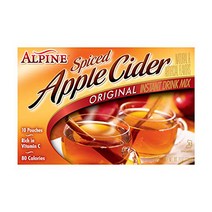 Alpine Spiced Cider Apple Flavor Drink Mix １0 Ct, 1