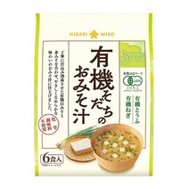 HIKARI MISO Miso Soup 히카리미소 즉석 된장국 17g 6개입 4팩