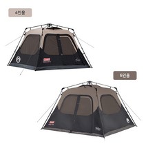 콜맨 캐빈 4인용 6인용 인스턴트 텐트