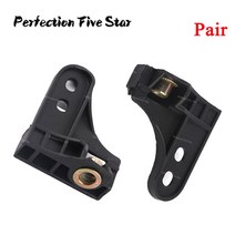 앞범퍼 그릴 지지 브래킷 좌우 아우디 A4 올로드 콰트로 S4 2013-2015 A5 S5 RS4 RS5 용 2 개, 01 Pair