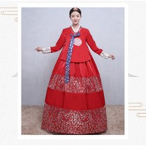 여성 궁중 한복 예복 혼례 신부 절복 전통 무용 세트 감성