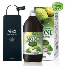 하와이 유기농 노니주스 원액 946ml 1병+쇼핑백, 없음
