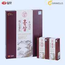 진웰스 일화 6년근홍삼 레드골드/홍삼+석류원액 갱년기 여성 사포닌 70mg/g 선물, 1박스, 70mlx30포