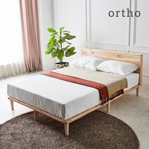 올쏘 밀란 원목 침대SS_본넬매트리스, 단품