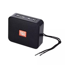 TG166 미니 휴대용 스피커 소형 야외 무선 블루투스 5.0 음악 칼럼 서브 우퍼 USB TF 카드 FM 라디오 지원, CHINA|black