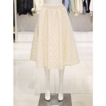 [AK PLAZA] [밸리걸]플레어 퀼팅 스커트(390491)