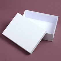 정사각 선물상자 1P 화이트 25x17.5cm 선물상자포장