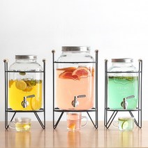 주스 음료 업소용 물병 디스펜서 비안느 4L 5L 8L, 553 비안느 디스펜서 5L