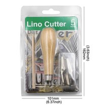 우드카빙키트 조각끌 목공칼 접도 나무 조각 끌 도구 전문적인 기본 상세한 목공 미술 Gouges DIY, [01] 7pcs 1Set