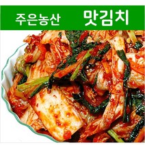 [국내제조] 싱싱한 배추와 단짠단짠 맛이 일품인 주은농산 맛김치 10kg, 맛김치 10kg+종이박스 포장