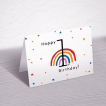 마음닷컴 돌초대장 돌카드 생일 초대장봉투 스티커 포함 인쇄무료 m3401, 400매