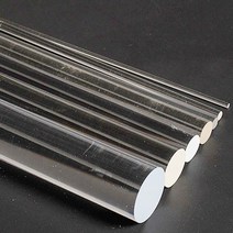 아크릴봉 투명막대 밀대 투명 아크릴 퍼스펙스 원형 막대 2mm 350mm, 15x500mm 1pc