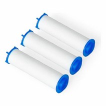 주방 실용적인 필터 샤워기 헤드 싱크대 정수 수정 리필용, 리필용 3개입