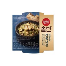 CJ제일제당 햇반 솥반 전복내장 영양밥 200g x 6개