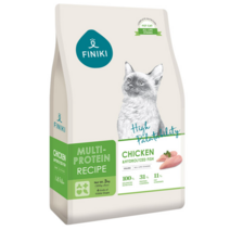 피니키 고양이 치킨+피쉬 2kg 가수분해 사료 그레인 프리 사료 사은품 샘플사료 증정
