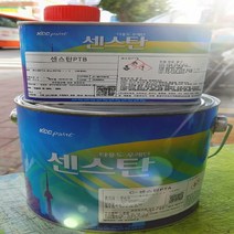 KCC페인트 센스탄 3.6L 백색 유광 타일페인트 다용도만능우레탄