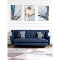 엔틱 홈쇼핑쇼파 명품쇼파 천연가죽 미국의 가벼운 고급 가죽 거실 작은 아파트 더블 세 사람 그물 레드 조합 포스트 모던 고급 가죽 소파, 세 명의 사람들_내마모성 소가죽에 상응하는 고