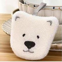 거품 잘 나는 귀여운 아크릴 수세미 4개 탄냄비세척 과일세척 캠핑용수세미 설거지 설거지용품 캠핑용