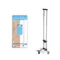 KFP 미니 접이식 카트 캐리어 쇼핑카트 시장바구니 폴딩카트, 블랙