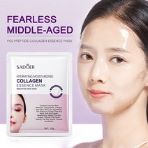 콜라겐마스크백 콜라겐팩 석고팩 사도어 폴리펩티드 콜라겐 에센스 마스크 보습 리프팅 젤, 없음