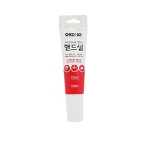오공 핸드씰 욕실용 실리콘 실란트 백색 100ml_232784EA, 본상품선택