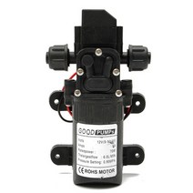 물펌프 12V 6A 72W 130PSI 6L/Min 안정적인 고압 다이어프램 워터 압력 보호 분무기 캐러밴 보트, 01 Screw thread