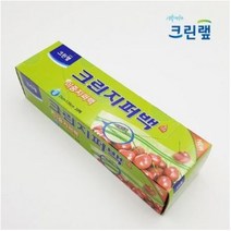 크린랲 이중지퍼백 25cm x 30cm 20매, 본상품, 3개