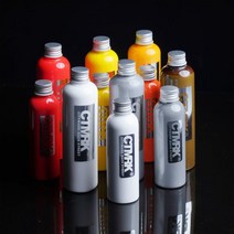 토끼피규어 방과후수업 메탈릭 diy소품 270ml 큰 병 아크릴 페인트 잉크 흐르는 펜, White