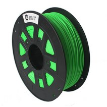 CCTREE ABS 필라멘트 1KG/롤 직경 1.75mm 거품 없음 고강도 FDM 3D 프린터 소재 17 색, 05 green