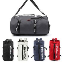 GBGB HZG 슈프림백팩 보스턴백 남녀 크로스가방 캐주얼배낭, 블랙