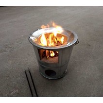 드럼통 훈연 화로 스모킹 바베큐 바비큐 그릴 화덕, 팔꿈치가있는스테인레스스틸장작난로