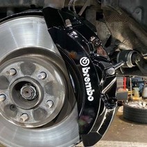 브렘보 캘리퍼 스티커 brembo 로고 스티커 데칼 스티커, 브렘보 블랙 XS, 1개