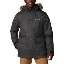 Columbia 남성용 Penns Creek II 파카 블랙 라지 톨149839, 5X