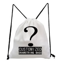 여성백팩 개인 사용자 정의 여자 Drawstring 가방 아이 배낭 인쇄 로고 지정 책 DIY 학교 구두 주머니