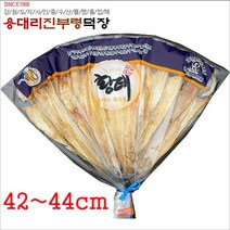 강원도 용대리 진부령 덕장 부채꼴 황태포 10마리(42ㅡ44cm) 50년전통 천혜의조건 전통적방법 4개월자연건조