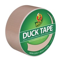 [공식판매점] 덕테이프 컬러 바닥 라인 덕트테이프 베이지 색상 48mm x 18m (20yd), 1개