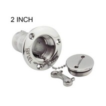 차 캠핑카 부품해양 보트 하드웨어 데크 필러 38/50mm 316 스테인레스 스틸 키 캡 물 폐기물 디젤 가스 연, 07 2inch-fuel